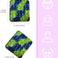 10Pcs Random Silicone Tie-Dye Push Pop Bubble Fidget Toy, Autism Special Needs Stress Reliever, Squeeze Sensory Tools To Relieve