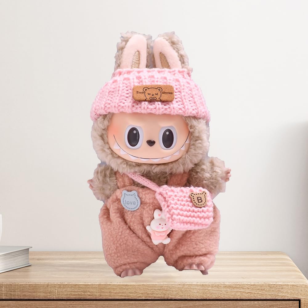 2025 New Clothes For Labubu Outfit, Exquisite Accessories For Labubu,Cute Clothes Set For 17 Cm Labubu Accessories (#G)