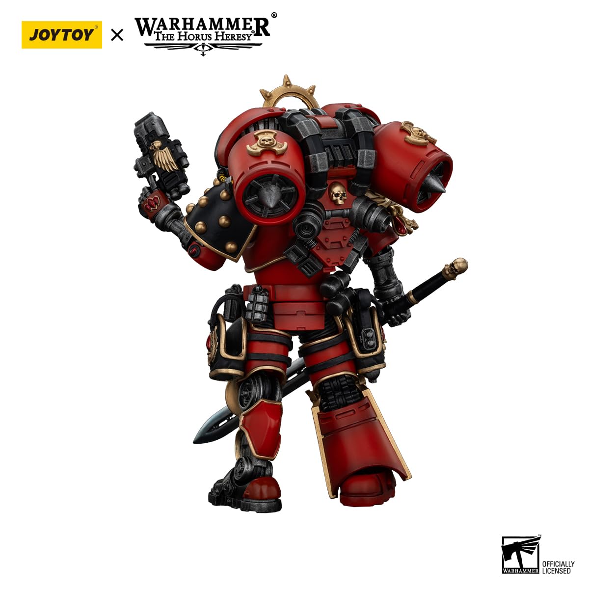 JOYTOY Warhammer The Horus Heresy Blood Angels Dominion Zephon 1:18 Scale Action Figure Mecha Joy Toy Collection Model 4.96in