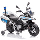 Ride On Police Motorcycle, 12V 7Ah Licensed Bmw Kids Motorcycle For Toddlers With 2 Speeds, Led Headlights, Spring Suspension, M