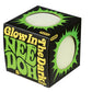 Schylling NeeDoh Glow in The Dark - Sensory Squeeze Toy - Gratifying Glowing Glob - 2.5 Wide - Glow in The Dark (Pack of 1)