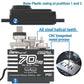 Rcmakl 70KG High Torque,GX3270BLS Digital RC Servo, 180/270/360 Degree Metal Gear, IP68 Brushless Motor, Black (270 Degree)