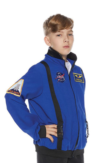 Underwraps Kid'S Children'S Astronaut Costume Jacket - Blue Childrens Costume, Blue, Small