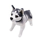 Yonlit Lifelike Husky Dog Stuffed Animal Simulated Plush Puppy Toy Doll Super Realistic Grey Dogs Act Like Real Excellent Gifts For Kids Birthday Party Dog Collection 12 Inches (Husky)