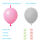 Adido Eva Link Balloons Pink 12 Inch Quick Latex Link Balloon 80 Pcs For Birthday, Halloween, Christmas, Party Festival Decorati