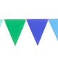 LOVENJOY Rainbow Banner Bunting - 7ft Multicolor Felt Fabric Pennant for Birthday/Classroom