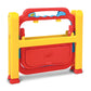 Crayola Transparent Easel Art Station – Weather Resistant, Easy Clean – Includes Paint Supplies – Model 5105-02 – Red, Blue, Yellow