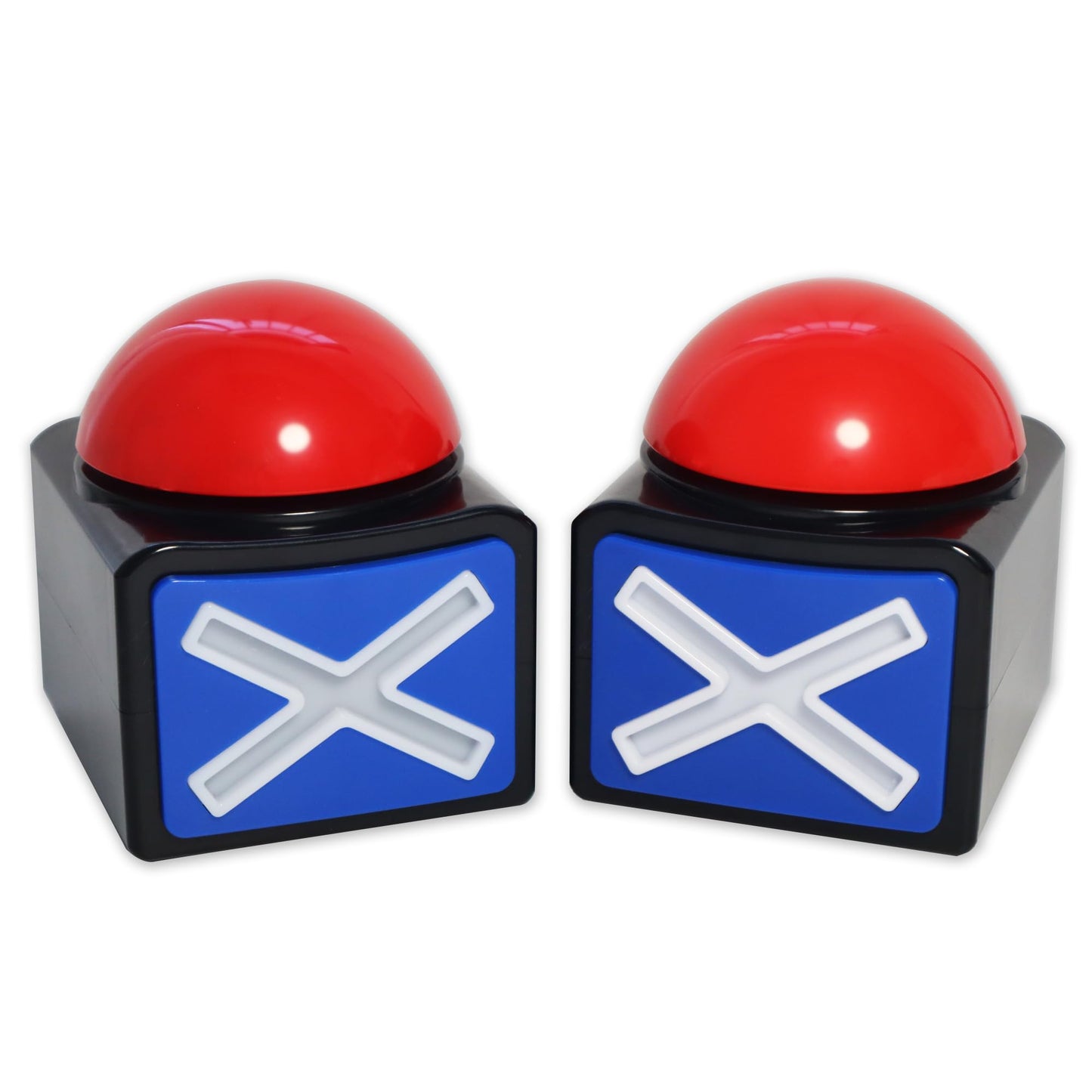OFVENS Game Answer Buzzers for Game Show with Light & Sound, Family Feud Buzzer Alarm Sound, Trivia Quiz Got Talent Buzzer Toys,