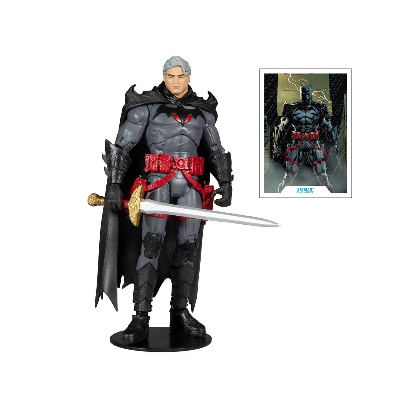 Mcfarlane Toys Dc Multiverse Thomas Wayne Flashpoint Batman 7' Action Figure