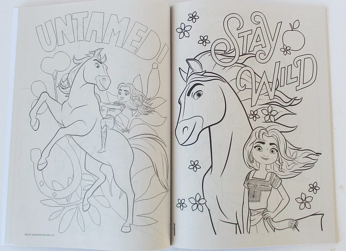 Colortivity Spirit Untamed Coloring And Activity Book - 80 Pages - Cover Varies (42982938)