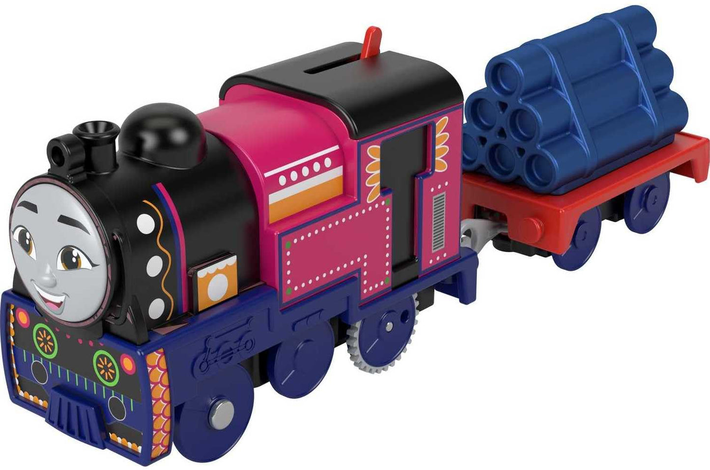 Thomas & Friends Motorized Toy Train Ashima Battery-Powered Engine With Cargo Car For Pretend Play Preschool Kids Ages 3+ Years
