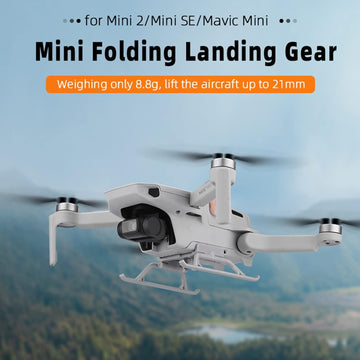 Mini 2 SE/Mini 4K Landing Gear Foldable Quick Release Extension Leg for DJI Mini 2 SE/Mini 2/Mini SE Drone Accessories