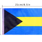 Bahamas Flag Bahamian Flag,100Feet/76Pcs National Country World Pennant Flags Banner,Party Decorations Supplies For,Bar,Indoor A