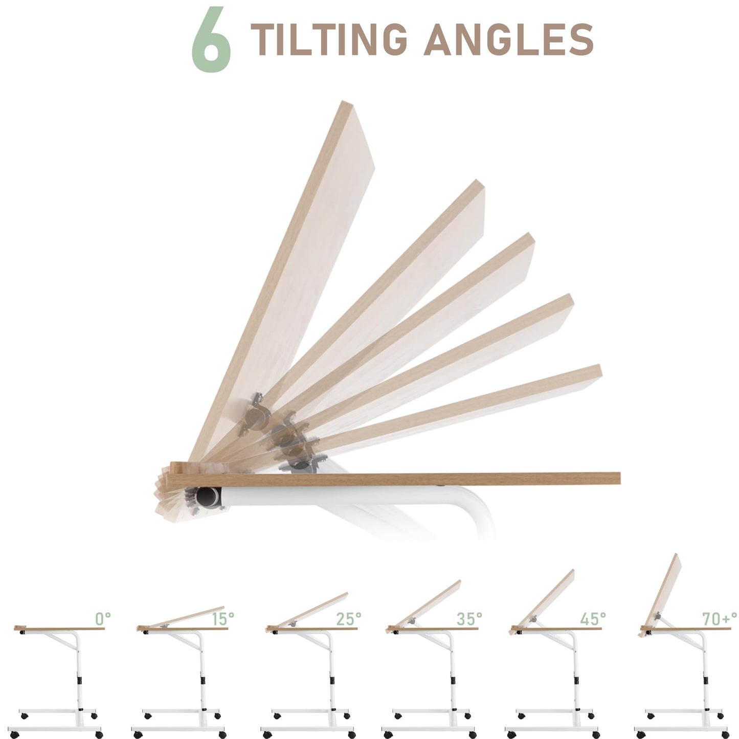 YISHAN 1000 Piece Tilting Jigsaw Puzzle Table with Legs  31.1''x22'' Angle and Height Adjustable Puzzle Board Tabletop  Ideal Gift for Jigsaw Junkies