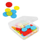 Atorse Math Shapes Geometric Solids Sorting Stacking Toys For Game Gift Activity 50 Round|Baby | Toys For Baby | Developmental B