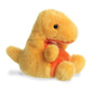 Aurora, 33618, Palm Pals Thunder Bronto Dinosaur, 5In, Soft Toy, Yellow