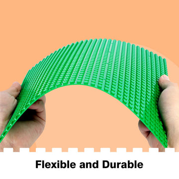 Etarnfly 8 Pack Peel-And-Stick Building Baseplates, 10   X10    Classic Building Boards - 100% Compatible With All Major Brands