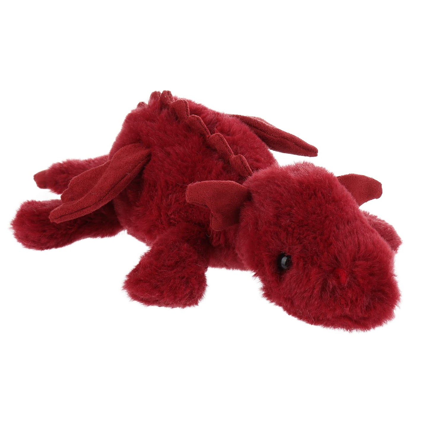 Apricot Lamb Plush Dragon Stuffed Animal, Soft Cuddly 15" Red Dinosaur, Small Polyester Toy for Kids