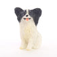Conversation Concepts Papillon Miniature Dog Figurine - Black & White