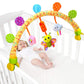 Caterbee Travel Arch Bassinet Toys For Infant & Toddlers, Baby Crib Stroller Accessory & Pram Activity Bar Toy For Senses And Motor Skills Development Indoor And Outdoor