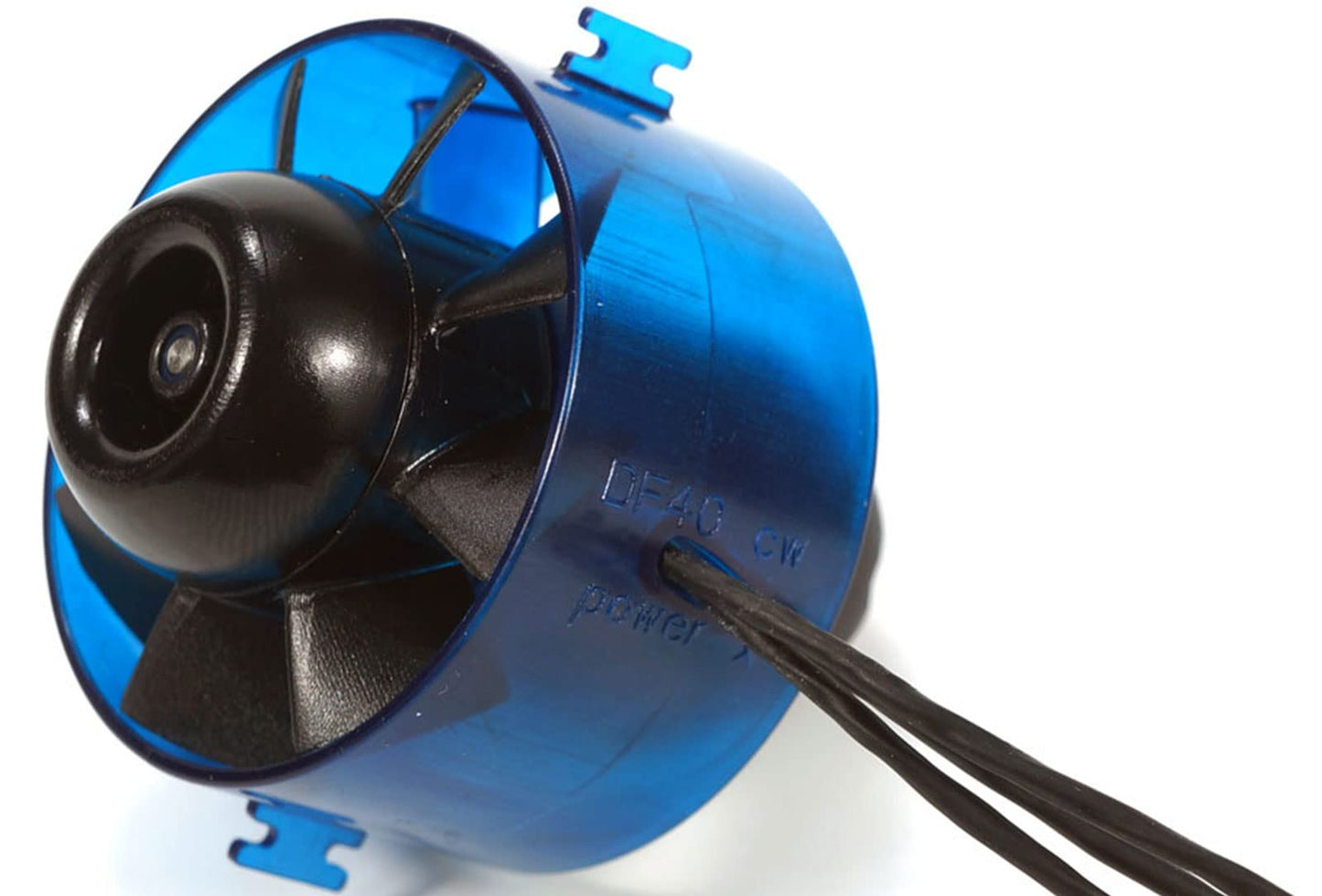 Zksj 40Mm Mini Edf 8 Blades Ducted Fan Rc Brushless Motor 6500Kv Thrust 575G For 3-4S Jet Airplane Aircraft(Ccw)