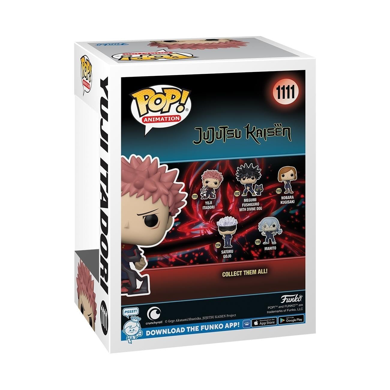 Funko Pop! Animation: Jujutsu Kaisen - Itadori, Multicolor, 61358