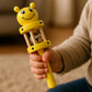 Vemlons Wooden Toy Jhunjhuna Wooden Wooden Non Toxic Colourful Rattle Toys For New Born Baby, Musical Infant Toy, / Dugi Dugi Ra