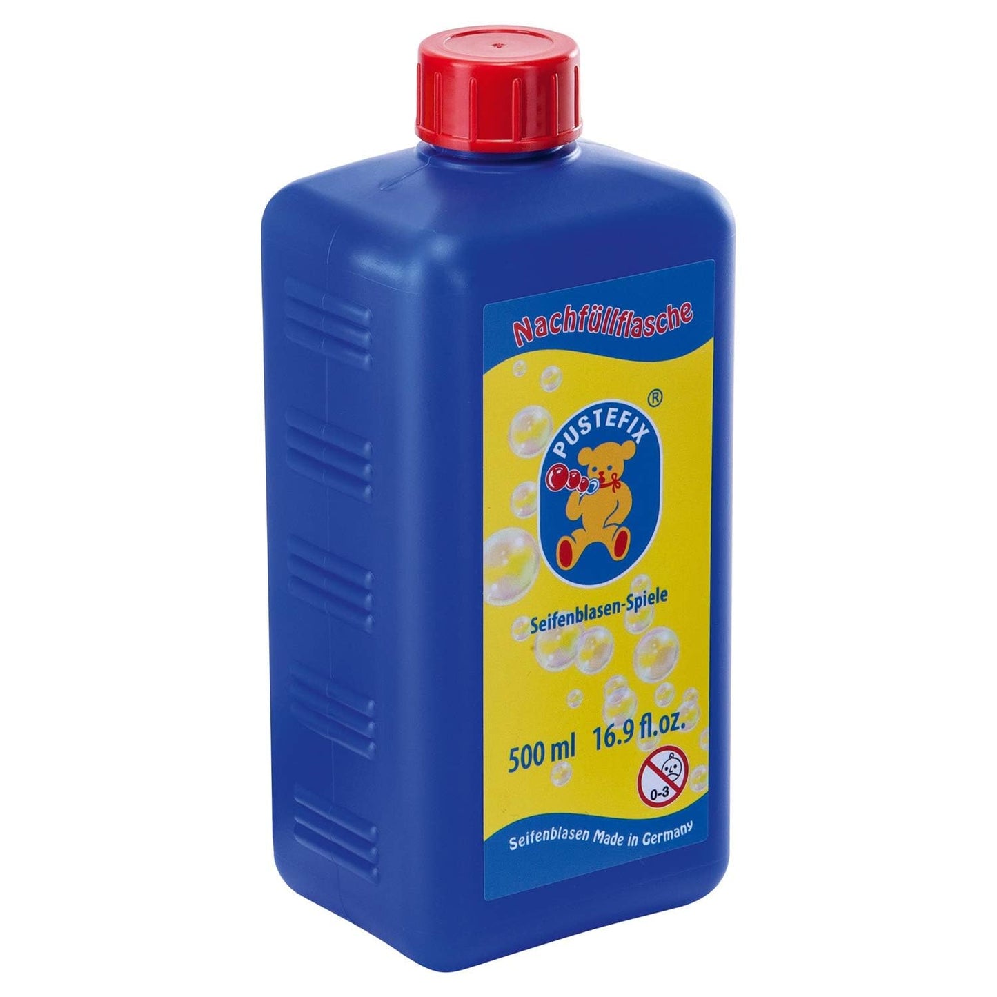 Pustefix 16.9 Oz Refill Bottle Of Pustefix Liquid Bubble Blowing Soap Solution, Model: 505415