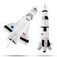 Space Shuttle Plush Toy 14 ' & Saturn Rocket 17 ', Mission Ship For Kids, Christmas & Birthday Gifts For Little Astronauts, Boys & Girls, Soft & Huggable, Fun, Great For Imaginative Play