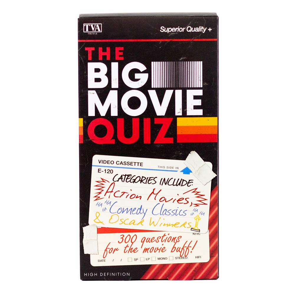 Professor Puzzle | The Big Movie Quiz | Party Game | Ages 12+ | 2+ Players