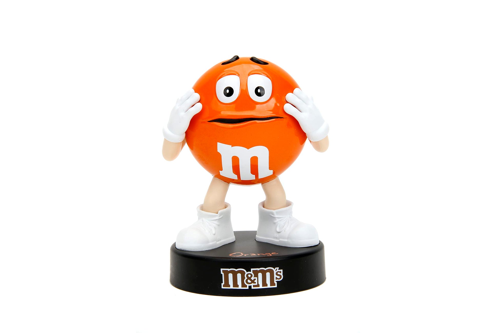M&M'S 4' Orange Die-Cast Collectible Figure, Toys For Kids And Adults