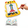 PARTEET Magnetic Drawing Board for Kids with 80 Beads & Magnetic Pen | Big Size Magnetic Doodle Board | Educational Learning Toy