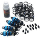 Yeah Racing Shock-Gear 50mm Damper Set for 1/10 RC Touring M-Chassis Car Blue #DSG-0050BU