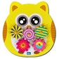 Mini Leaves Owl Wooden Gear Toys With 5 Interchangeable Gears For 2+ Years | Fine Motor Skill Motion Educational Wooden Learning