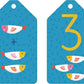Preschool Basic Counting Keycards Great For Travelling