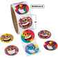 Fun Express - Funky Smile Face Stickers (100pc) - Stationery - Stickers - Stickers - Roll - 100 Pieces
