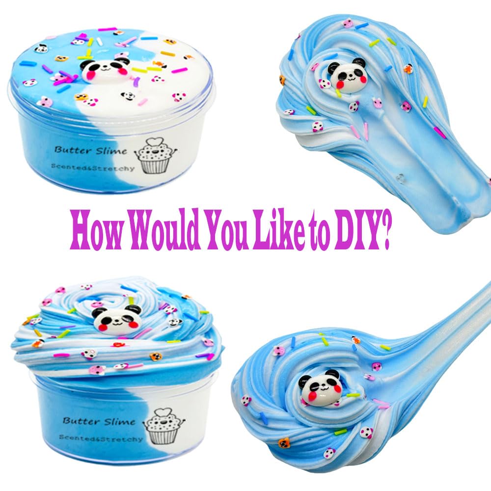 Gxyslm Butter Slime Kit 11Packed, Party Favors For Kids, Dual Colored, Novelty And Gag Toys For Girls And Boys, Creative Stimula