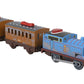 Thomas & Friends Motorized Toy Train Talking Thomas Engine With Sounds Phrases & Passenger Cars For Preschool Pretend Play Kids Ages 3+ Years