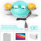 Zonice Crawling Crab Baby Toy With Music And Led Light Up For Kids, Toddler Interactive Learning Toy With Automatically Avoid Obstacles, Build In Rechargeable Battery (Green)