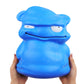 Anboor 9.8 Inch Jumbo Squishies Blue Monster Kawaii Gaint Soft Toy Slow Rising Scented Squishys Stress Relief Kids Toys For Halloween Birthday Gift Party Décor