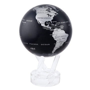 Mova Globe Metallic Black And Silver 4.5'