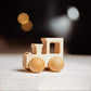 3Pcs Wooden Baby Toys,Baby Grasping Toys Push Car Toys Montessori Toys Wooden Toy Vehicles,#3