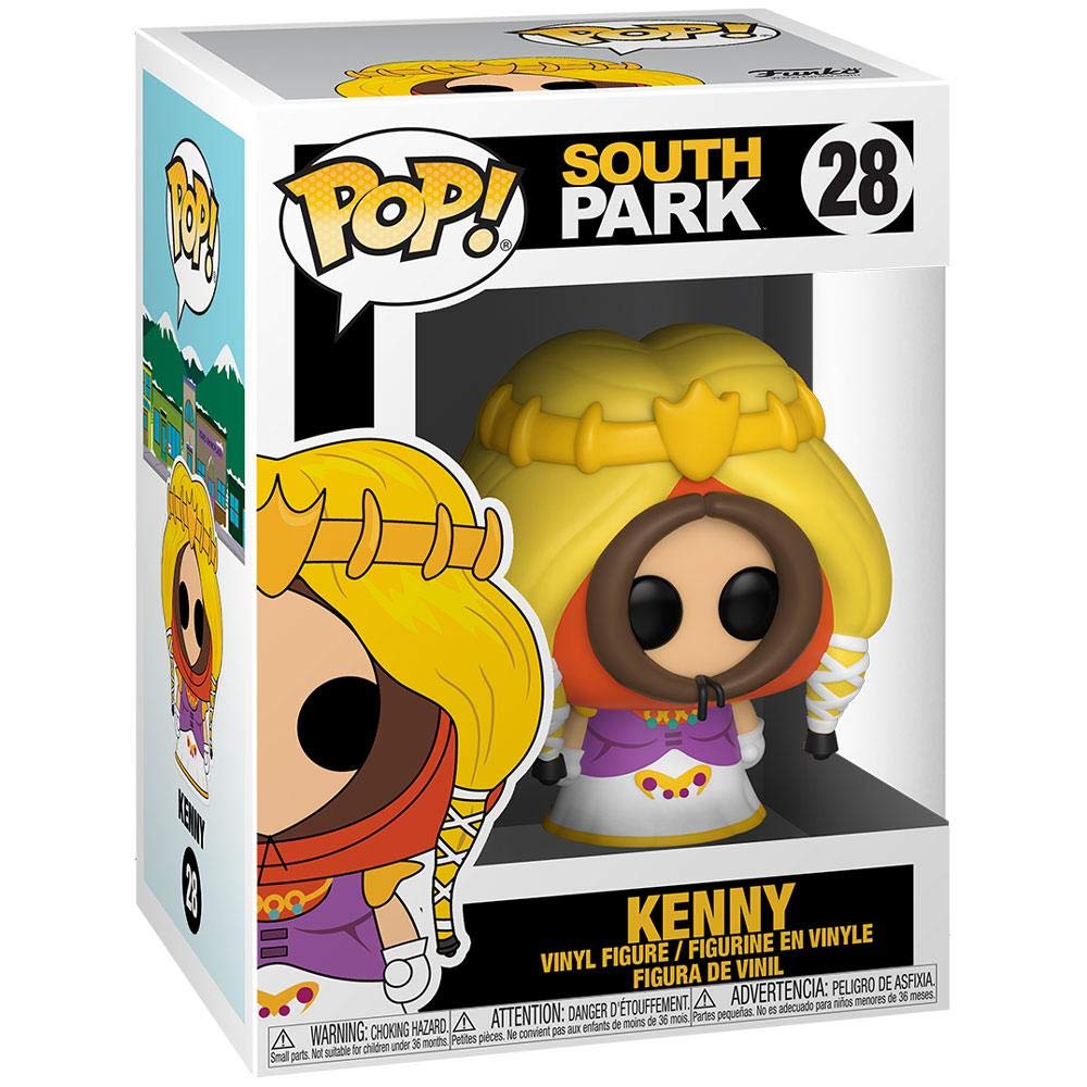 Funko Pop! Animation: South Park - Princess Kenny Vinyl Figure (Bundled With Pop Box Protector Case)