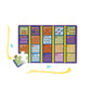 Upbounders: Joyful Carousel Animals Numbers And Colors - 24 Piece 2-Sided Beginnger Puzzle,Toddler Boy,Girl, Ages 3-5, Counting Activity With African American-Diverse Children At Play