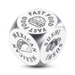 Date Night Gifts for Couples 11th Anniversary Steel Birthday Gifts for Wife Husband Girlfriend Boyfriend Food Decision Dice Chri