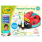 Crayola Musical Color Bug, Toddler Sensory Toy, Ladybug Toy For Kids, Arts & Crafts, Gifts For Toddlers, Ages 2, 3, 4