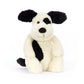 Jellycat Bashful Black and Cream Puppy Stuffed Animal, Large 15 inches - Dogs and Puppies Plush Toy - Classic Children's Gift