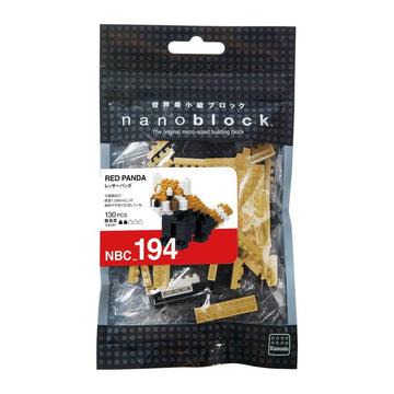 Nanoblock - Animals - Red Panda, Collection Series Building Kit