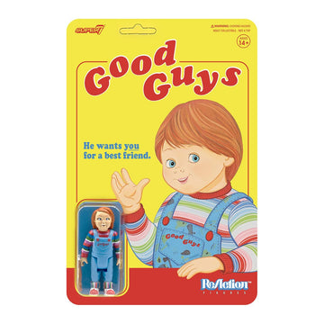 Super7 Childs Play Chucky Reaction Figure, Multi-Colored, Std (Cplyw01-Cky-02)