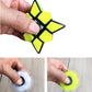 Tanch Magic Spinner Cube 2 In 1 Stickerless Brain Teasers Magic Puzzle Spinning Top Cube Rotatable Stress Relief 1X3X3 Finger Speed Cube Floppy Anti-Anxiety Fidget Toys Game For Kids Adults